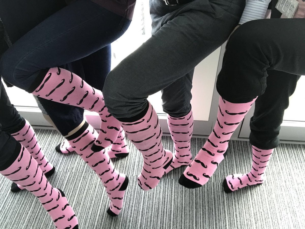 KLkathrin's tweet photo. There was a time with passionate colleagues, innovative spirit and #pinksocks. Thank you all for that fantastic experience https://t.co/NpHHSSRXXf