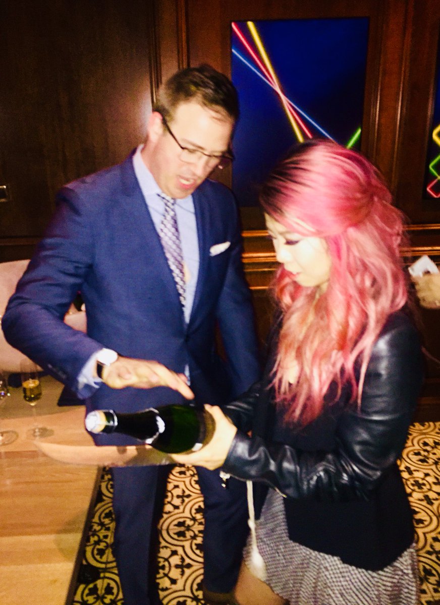 PacificLisaJ's tweet photo. A very big congratulations to the entire team @BLVDsf for the well deserved win for Best Upscale Restaurant @vanmag_com #champagne #taittinger @pacific_bc https://t.co/l70dRvRMNY