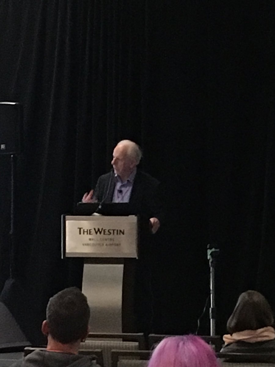 CANeLearn's tweet image. Opening keynote at #dlsymp18 by @drtonybates. #CANeLearn