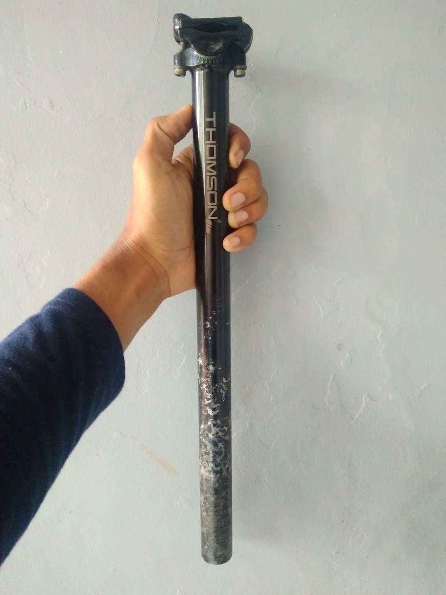 agilDC_'s tweet photo. Thomson elite 27.2 ORIGINAL. Minus cat bagian bawah pudar. 750rb #fnfjb @FnFjb https://t.co/Ogi4KhyIAH