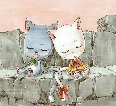 Baby Carla on X: "Good night #fairyTail #HappyandCarla  https://t.co/2nqAfamjrO" / X