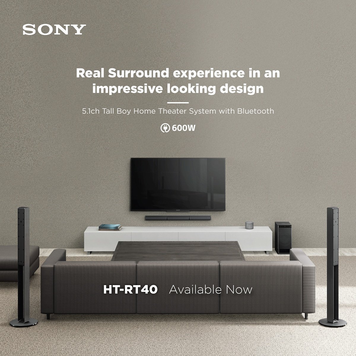 sony home theatre 5.1 600w
