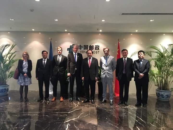 economist_13's tweet photo. Had a meeting with Chairman Mr Li, Vice-president Mr Li and other top executives of #ChinaPostGroup in Beijing yesterday to further strengthen the cooperation between @OmnivaLogistics and CPG in delivery of #ecommerce goods to and from China 🇨🇳 #post #logistics #workatomniva https://t.co/Vi7ik28unT