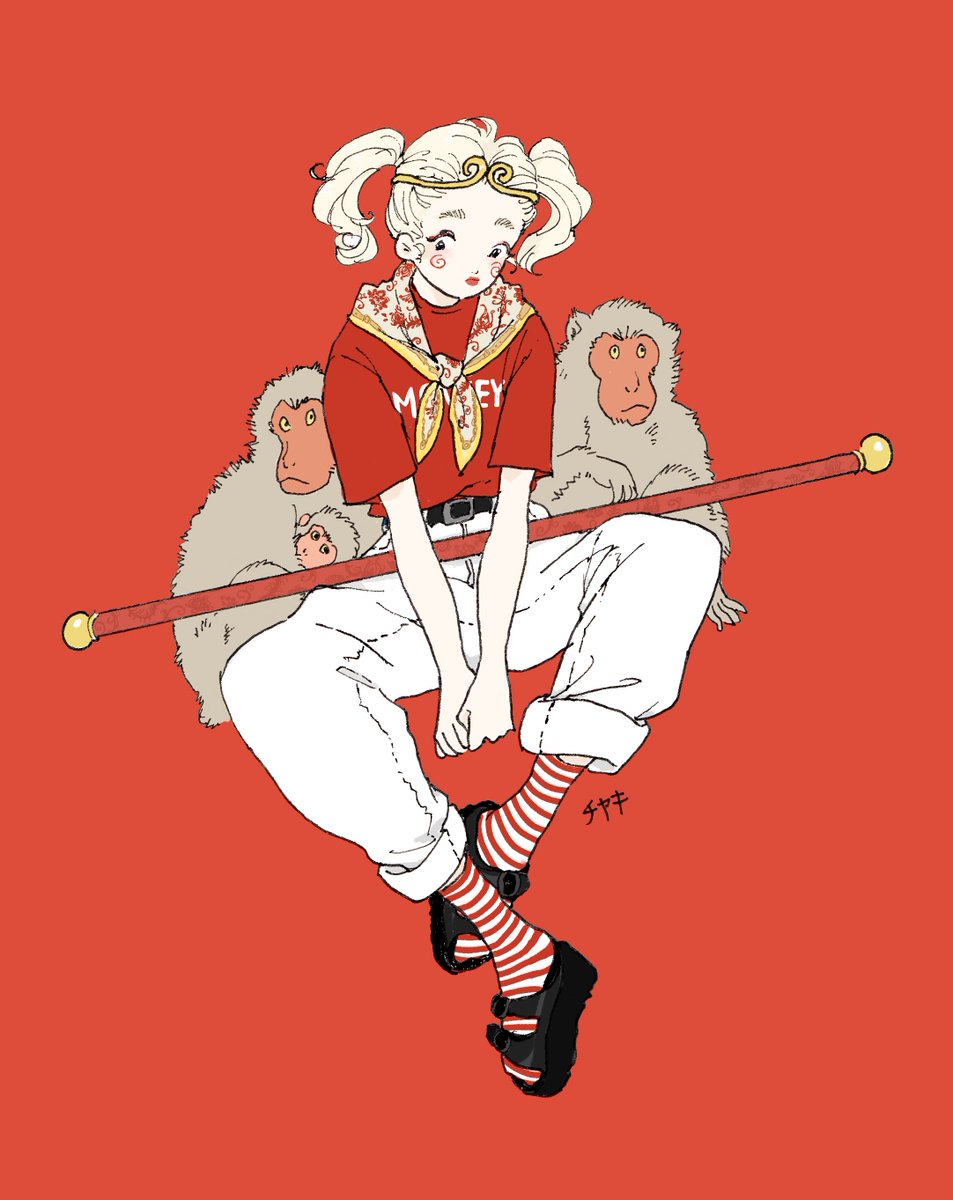 #特に何の日とかではないけど私のイラストを見てください 