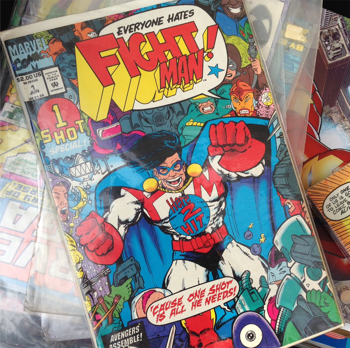zachoat's tweet photo. One of my favorite comics ever. #FightMan #evanDorkin @evandorkin #oneshotisallheneeds https://t.co/fjNqIBfg1u