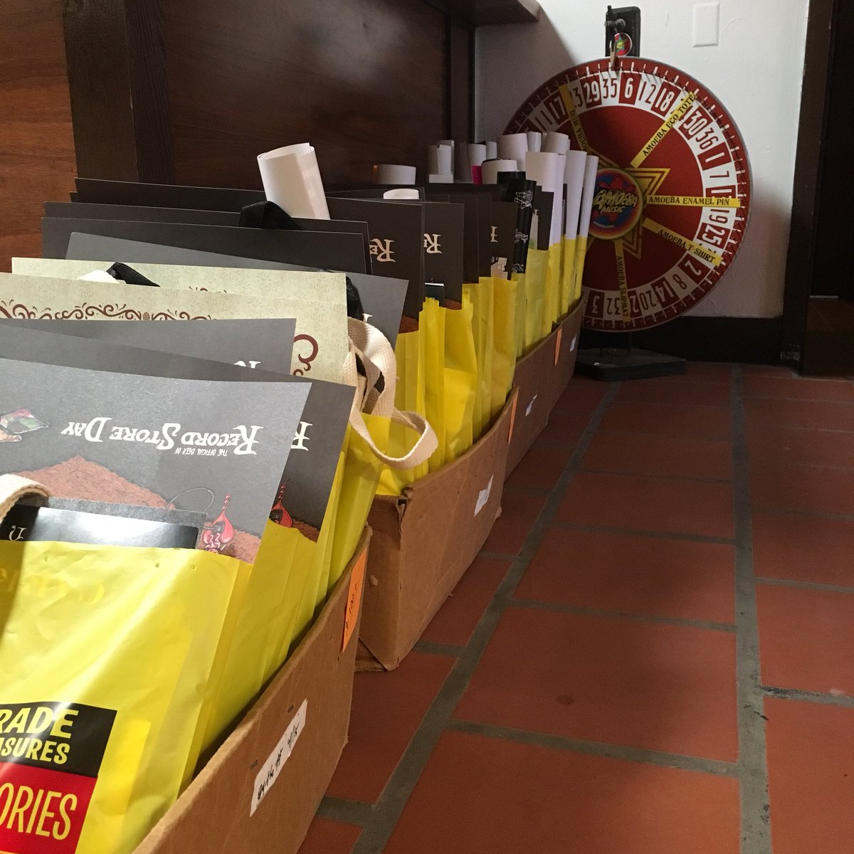 AmoebaBerkeley's tweet photo. .@recordstoreday is THIS SATURDAY 4/21! We’ll have the #RSD18 releases, gift bags w/ purchase (while supplies last), sales, and tunes from @tuneyards #MerrillGarbus, @Yvno, #JonahNice, @1djinti, and @Platurn! A fun day of fun! https://t.co/qYy3m2iF5J
