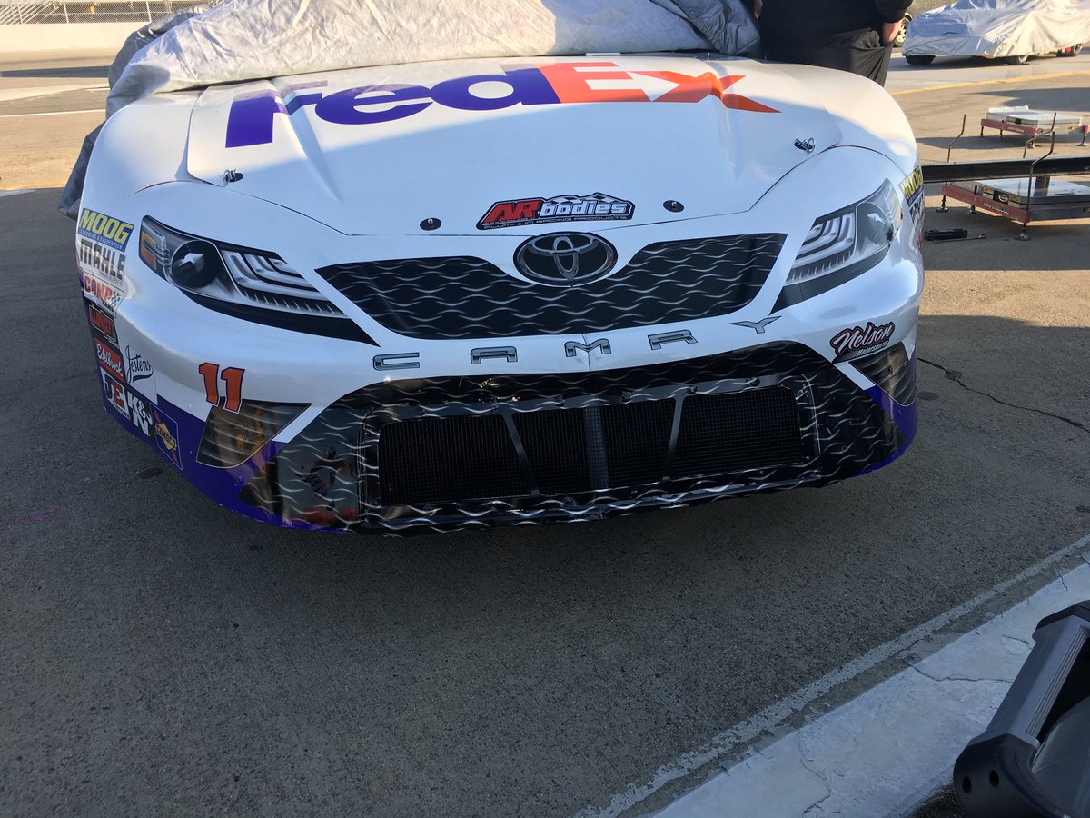 Denny Hamlin STS tweet media