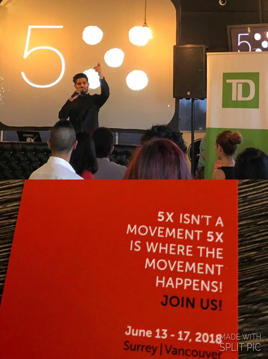 sarbjohal1's tweet photo. Official Launch of the #5xFest sponsored by TD! #VIBC #Vancouver #Surrey #Bhangra #Desi @GurjivChahil_TD @MauroManzi_TD @catherinercook1 @SabbyTong https://t.co/bRHqBHpHFm