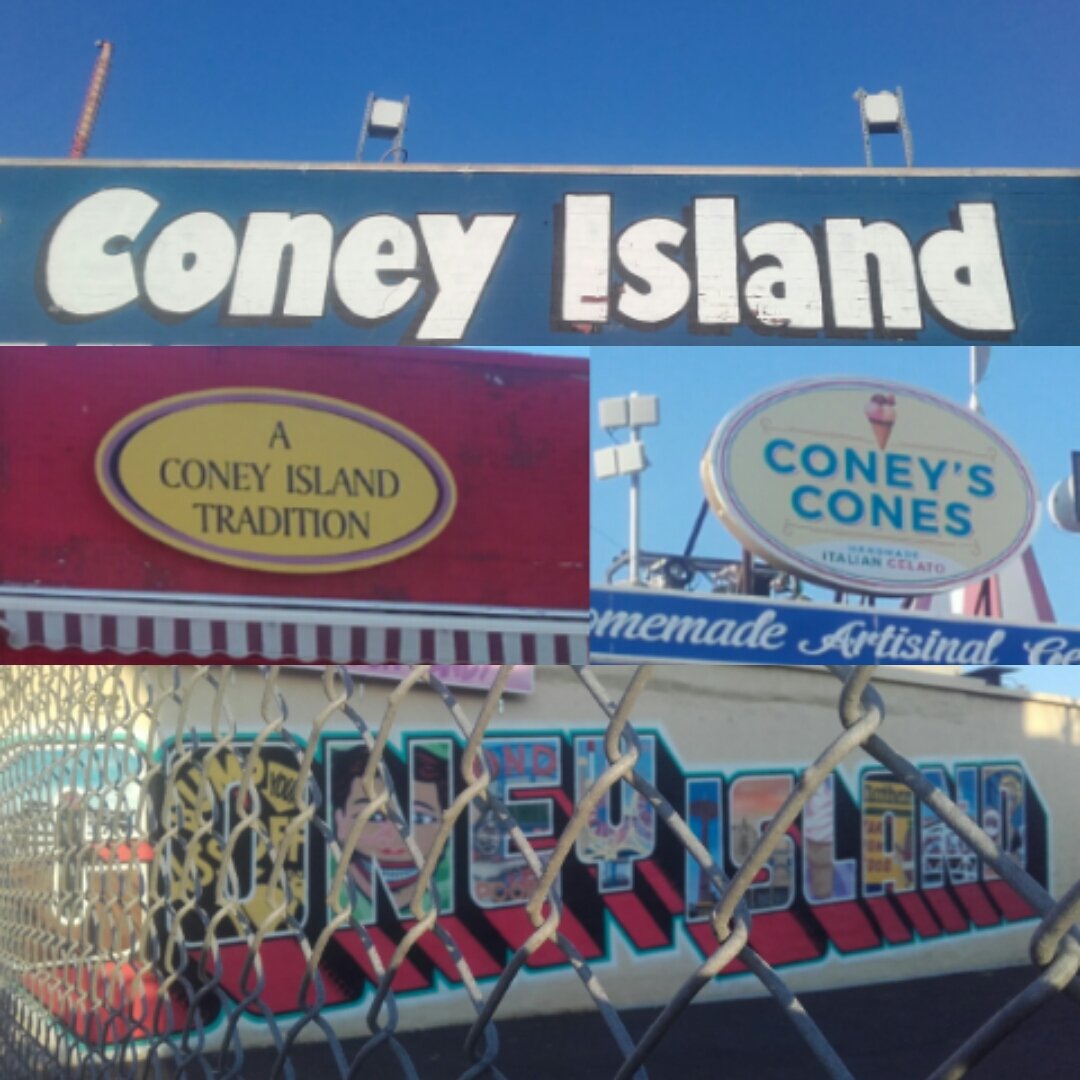 grignotages's tweet photo. Coney Island. #TypoNerd #NYC https://t.co/rjXl8ep4Id