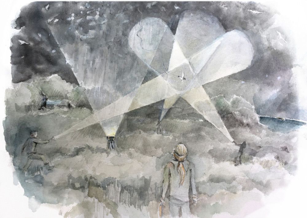 sketchbiologist's tweet photo. 4/4 #WSTC4 #ConsBio3 Another adventure involved staying up night after night in the rain on Little Barrier Island—where New Zealand storm petrels were recently found nesting after being thought extinct for the entire 20th century. @NNZST @aucklandmuseum https://t.co/P0svJh0YZg https://t.co/aUsO2zDsCu