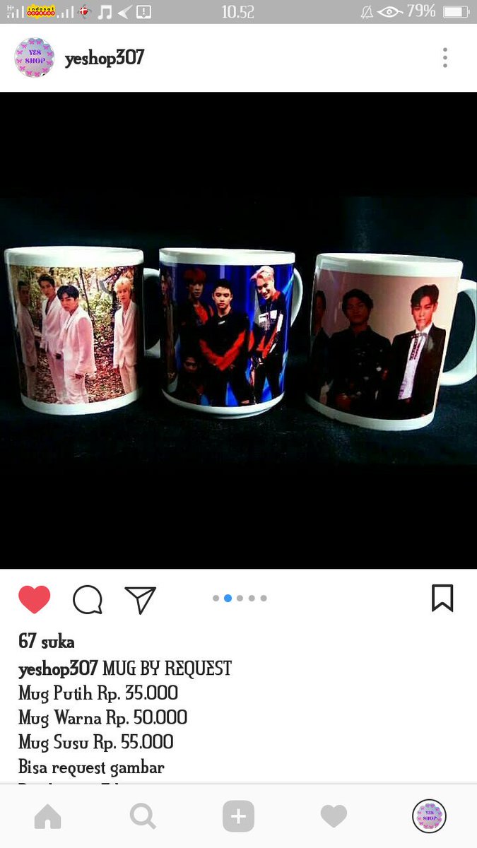 Yes_Shop307's tweet photo. MUG BY REQUEST 
Mug Putih Rp. 35.000
Mug Warna Rp. 50.000
Mug Susu Rp. 55.000
Bisa request gambar
Pembuatan 7 hari

Chat pilih satu :
WA : 082233625108
LINE : yeskshop307

#yeshop307 #kshopbojonegoro #kpopshop #kshop #bts #exo #suju #nct #army #exol #elf https://t.co/IVOhr0zKE5