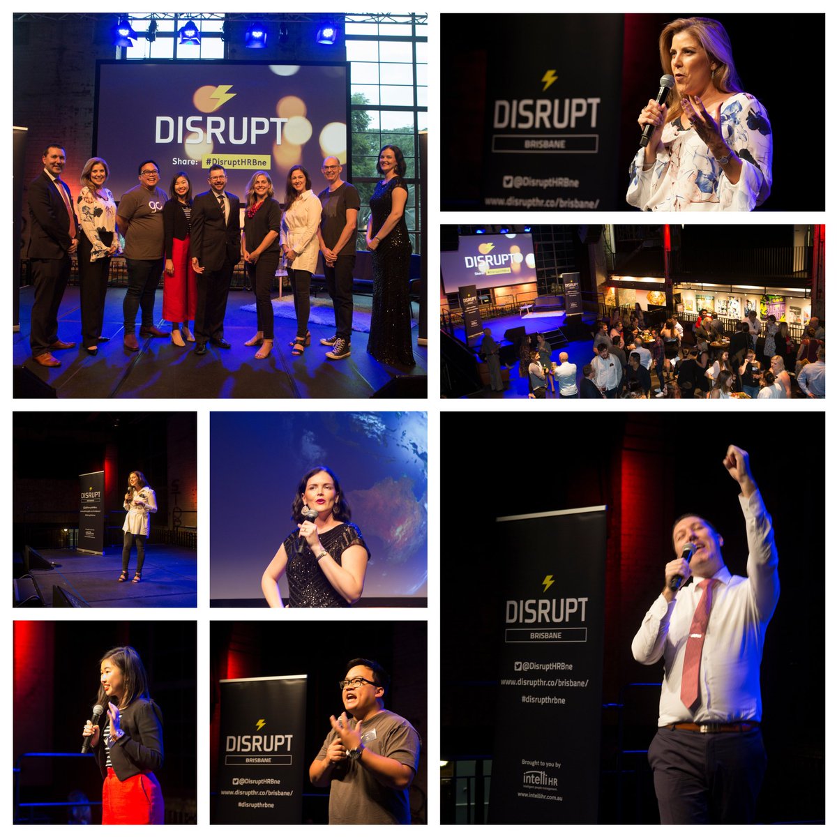 DisruptHRBne's tweet photo. A big thank you to all the DisruptHR Brisbane 2.0 guests for making it a fantastic night. From the proceeds of the tickets, we were pleased to raise $2585.94 for Endeavour Foundation, Centacare’s Domestic and Family Violence Service and The Mater Foundation. #disrupthrbne https://t.co/weFL5FIIOe