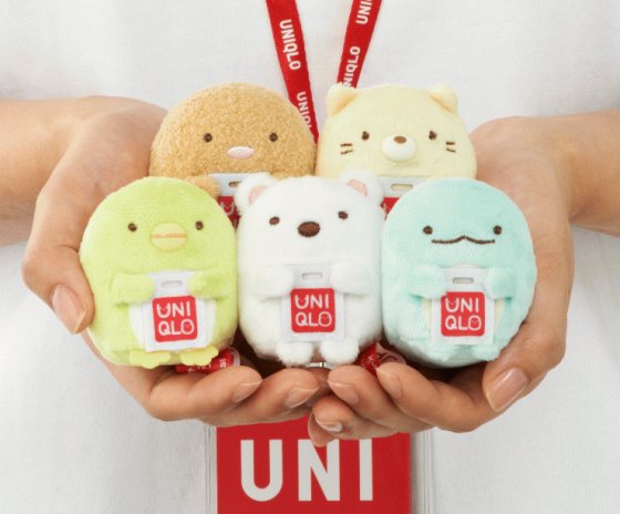 すみっコぐらし UNIQLO てのリぬいぐるみ - キャラクターグッズ