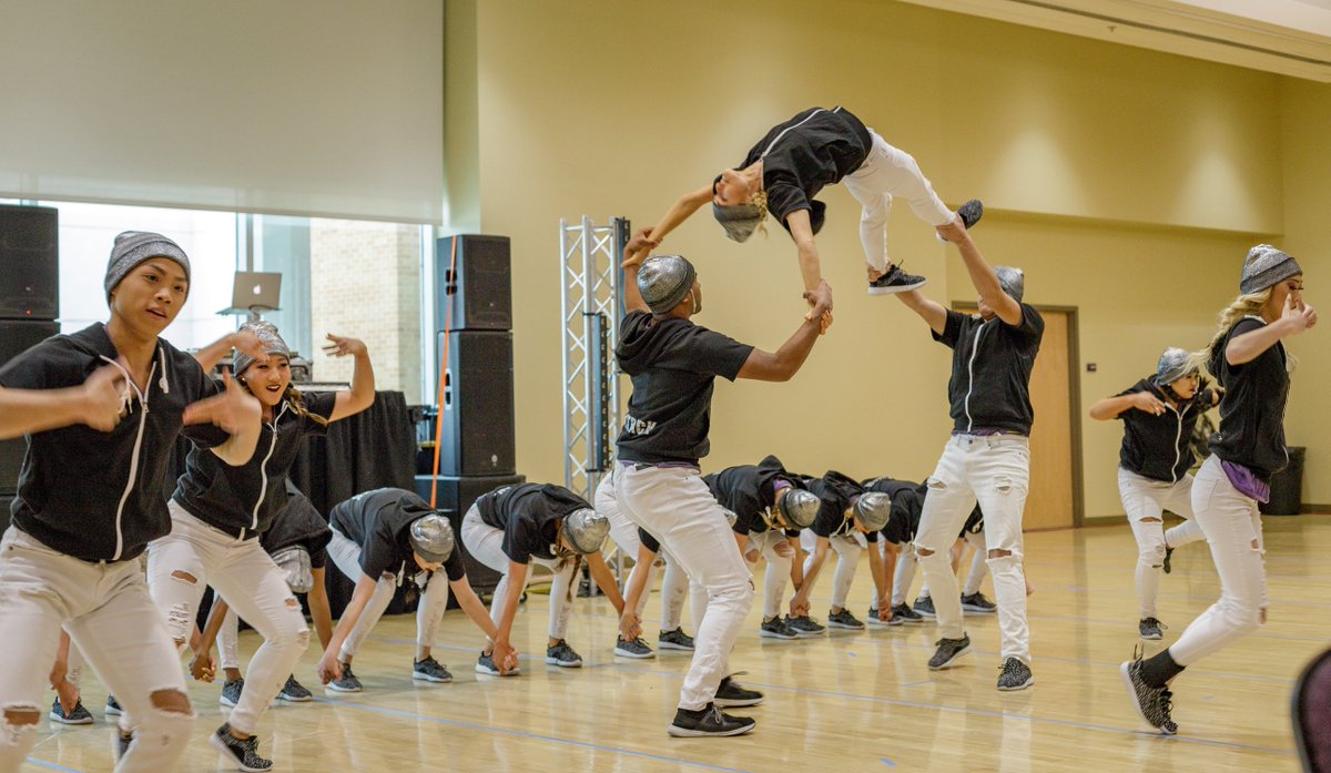 weberstate's tweet photo. The national champion @WSUdancers performing at the 2018 #WaldoAwards. Awesome performance! #WeAreWeber https://t.co/hXRgXSasUG