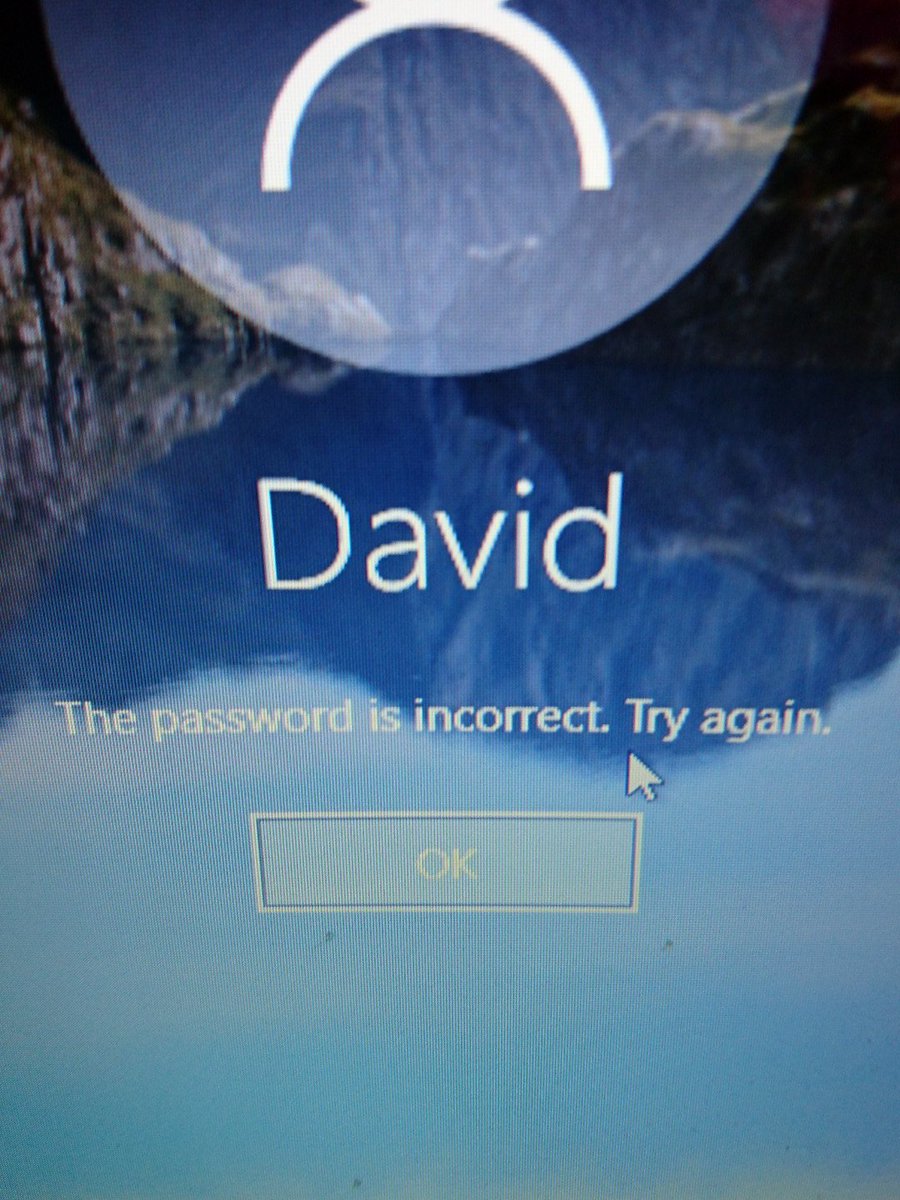 LOMASNEWS's tweet image. Who needs the Russians to cyber attack you when you've got @Windows 
#anotherupdate #anotherproblem wrong password my arse.