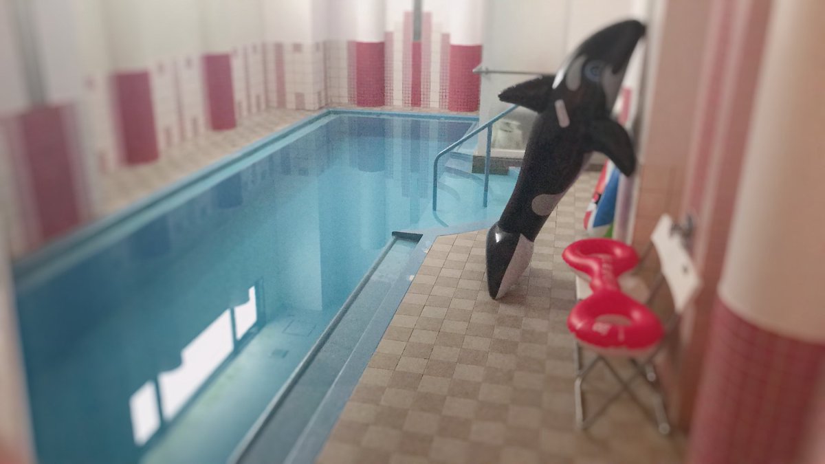 10190124's tweet photo. プール(｡•ᴗ•｡)♡ https://t.co/VuIlUCT3KM