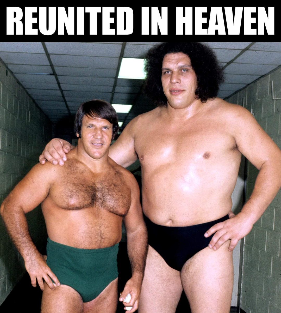 LoveSandhuOO7's tweet photo. These Good Friends Just Met Again After More Than 25 Year
#RIPLivingLegend #RIPBrunoSammartino https://t.co/q4R2fn0RIC