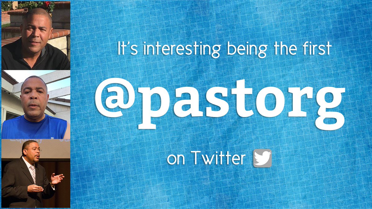 I was the first "pastorg" on Twitter and so I get tagged, <a href="/pastorg/">Glenn Lucas</a>, and credit for a lot of things I’ve never said or done by those who have a “Pastor G” who is not me in their lives.
