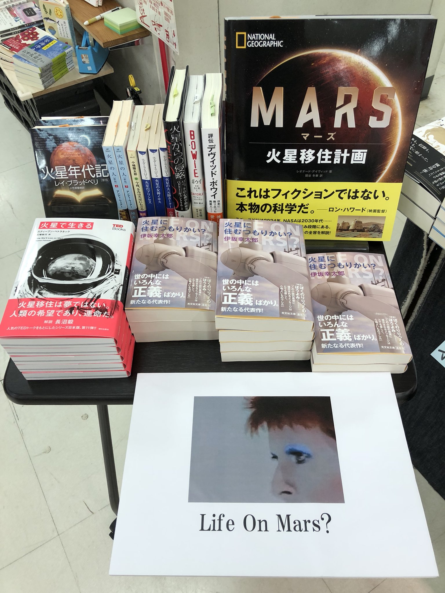 ときわ書房志津ステーションビル店 على تويتر 伊坂幸太郎の異色作 火星に住むつもりかい 光文社文庫 Tedbooks最新刊 火星で生きる 朝日出版社 の刊行を記念して 火星本フェア Life On Mars をスタート 世界に愛想が尽きて どうせ現実逃避するなら ときわ書房志津ステーションビル店 على تويتر 伊坂幸太郎の異色作 火星に住むつもりかい 光文社文庫 Tedbooks最新刊 火星で生きる 朝日出版社 の刊行を記念して 火星本フェア Life On Mars をスタート 世界に愛想が尽きて どうせ現実逃避するなら