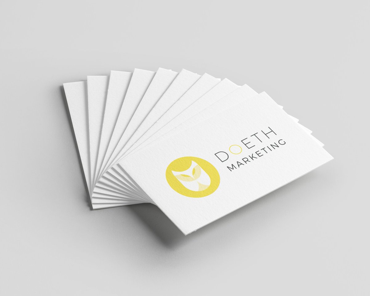 Working with @doethone  on branding and stationery has been amazing. Jade is  a marketing firecracker! Collaborative working with the amazing designer <a href="/hayleykyte/">Hayley Kyte</a> has been a dream as always. #marketingdesign #branding #businesscards #stationerydesign