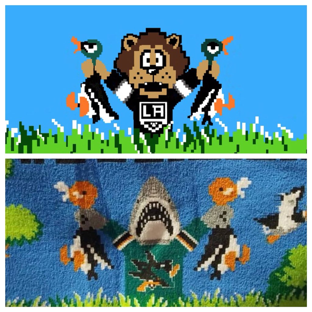 BaileyLAKings's tweet photo. The enemy of my enemy is my friend... Way to go @sjsharkie https://t.co/d8QmC57bKo