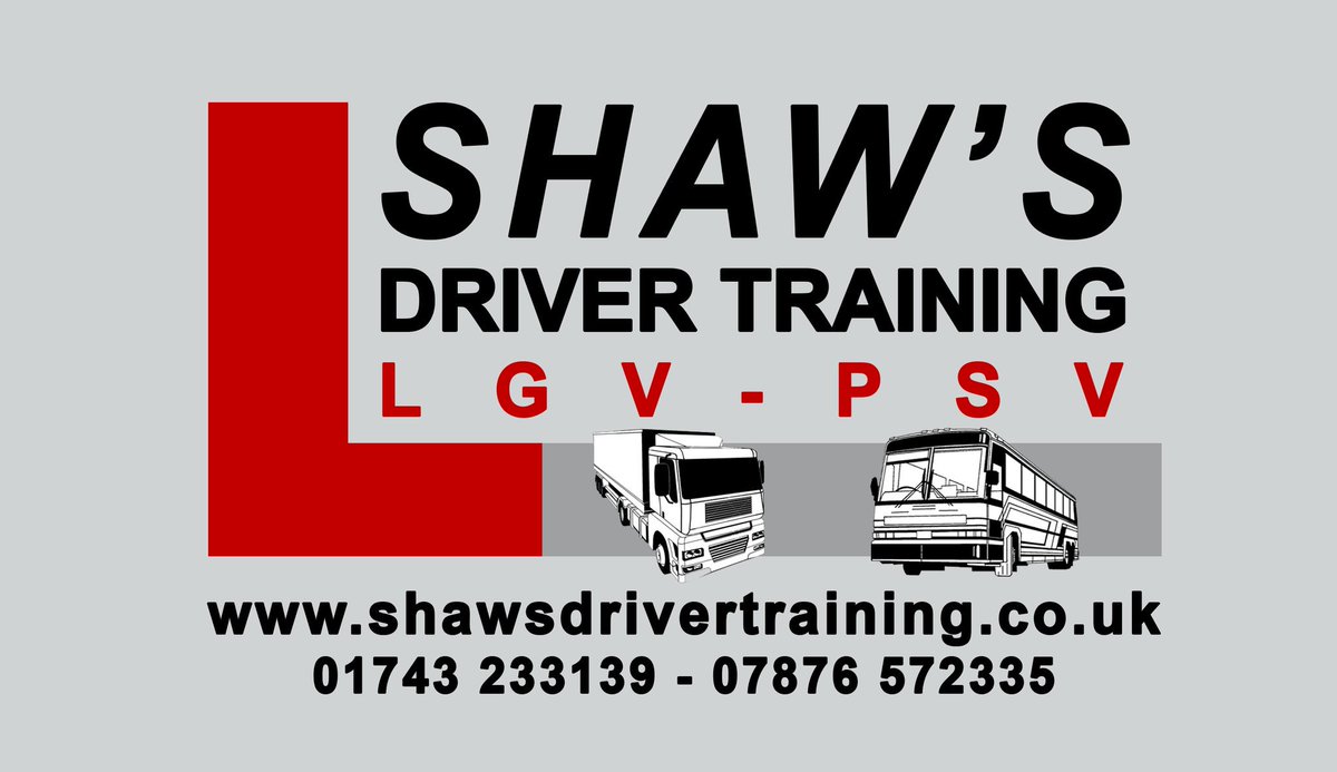 ShawsDTrn's tweet image. Driver CPC Periodic Training Open days in Telford and Shrewsbury . Also companies can exclusively book us to instruct Inhouse at their premises. #cpcdrivertraining #Shrewsbury #telford #vocationaldriver