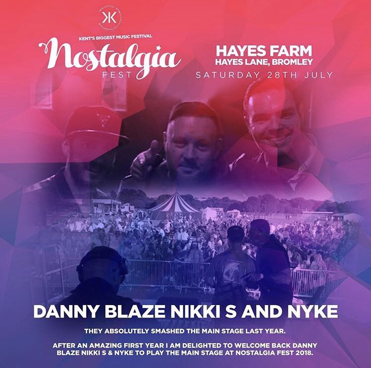 vinnypearceDJ's tweet photo. The full line up for @KKOOProductions #NostalgiaFest this year.
Looking forward to be performing on the main stage with my boi @mckifa 
🎧🎤🔊💥 https://t.co/H0eqSliIvN