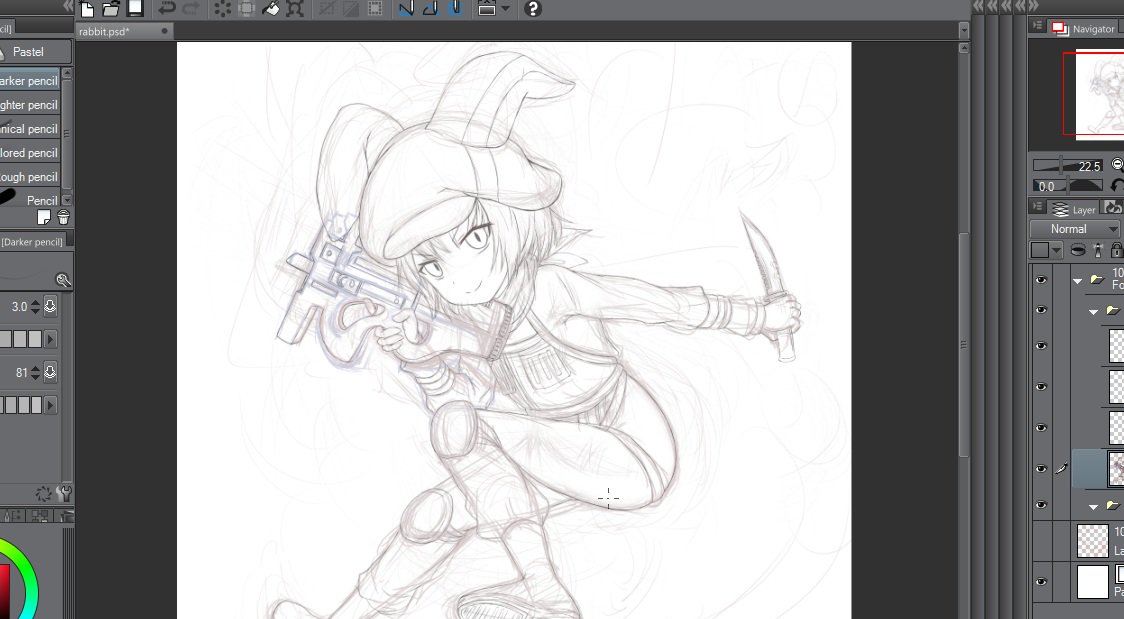 Hikariniji My Llenn Fanart From Saoalt Ggo Rush B P Chan Llenn Ggo Anime P90 Gungaleonline