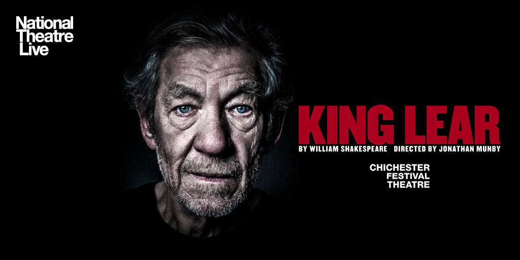 We’re delighted to announce that we will broadcast @ChichesterFT’s ★★★★★ production of #KingLear, with @ianmckellen in the title role, to cinemas on 27 September.