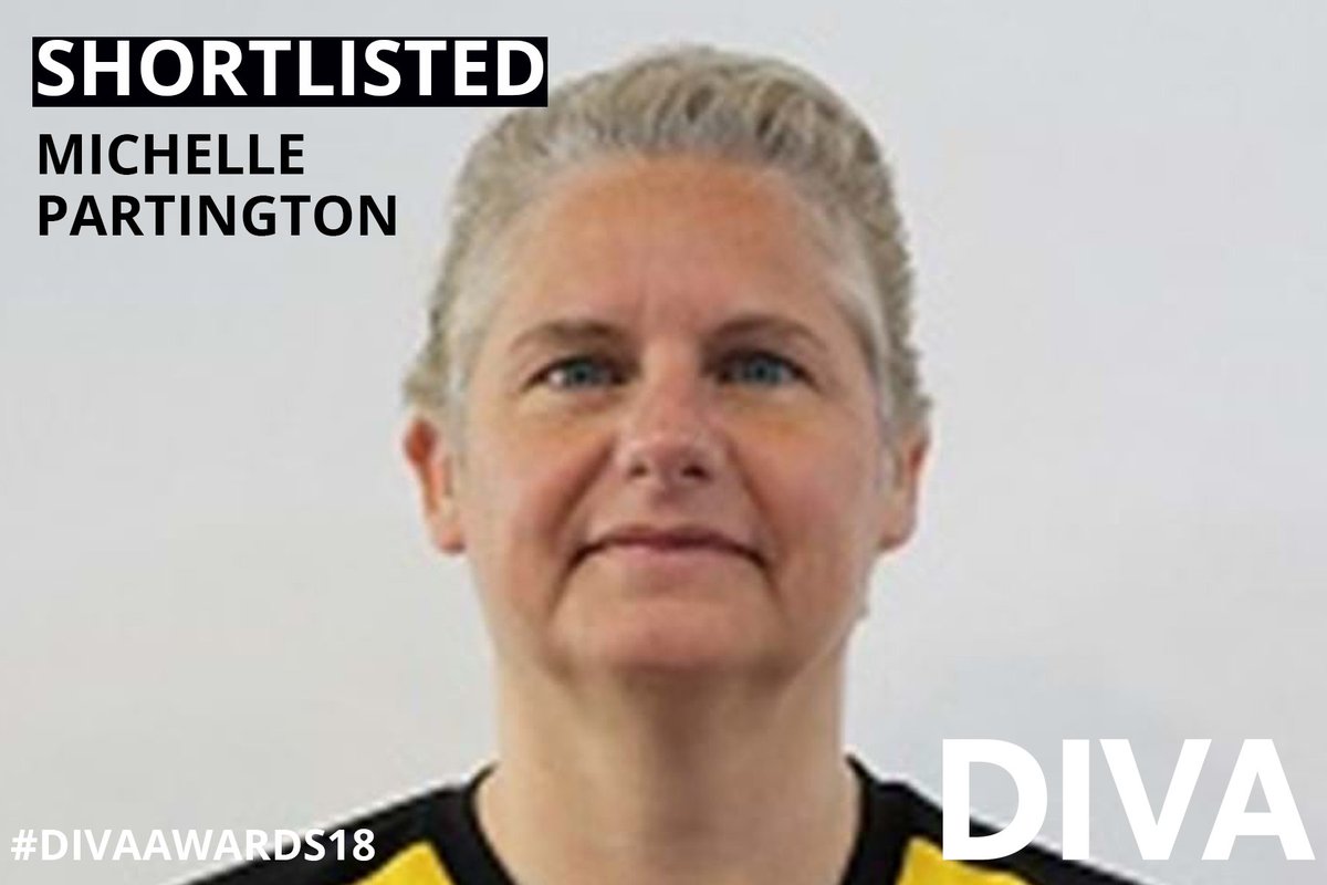 DIVAmagazine's tweet photo. Congratulations to #MichellePartington shortlisted for the Community Champion award at #DIVAAwards18! https://t.co/5El5lfcoCq https://t.co/wsUJUKjcdi