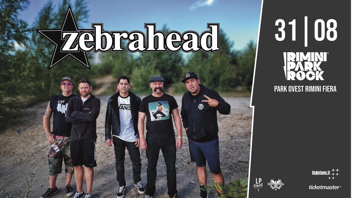 RiminiParkRock's tweet photo. 🌈 Concert of the year 🌈
31/08 con i @Sum41 solo a Rimini Park Rock:
@zebrahead! Aggiungendoli ad una festa si otterrà una super festa.

Link prevendite:
🎟 https://t.co/CzU3Yt7hRg
🎟 https://t.co/OQBCLV2XG5
Disponibili anche presso ricevitorie autorizzate https://t.co/dkeJS5ThKZ