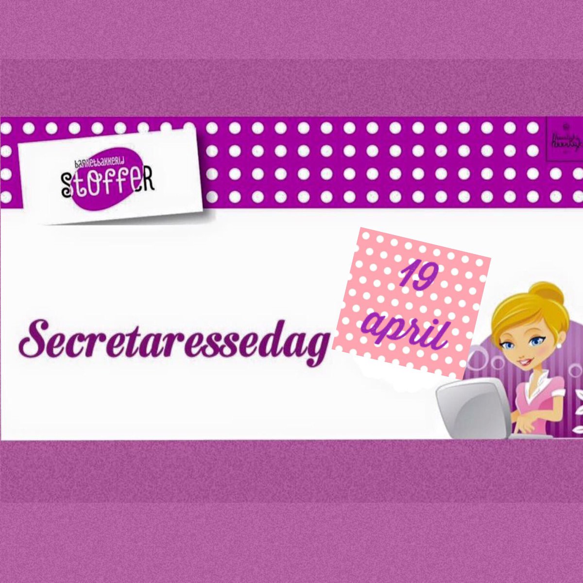 Welke secretaresse zet jij vandaag (extra) in het zonnetje?☀️ vandaag is het nationale secretaressedag. Een extra blijk van waardering voor deze harde werk(st)ers! #bonbons #cadeaubon #taart  #nationalesecretaressedag #secretaressedag #waardering #banketbakkerijstoffer