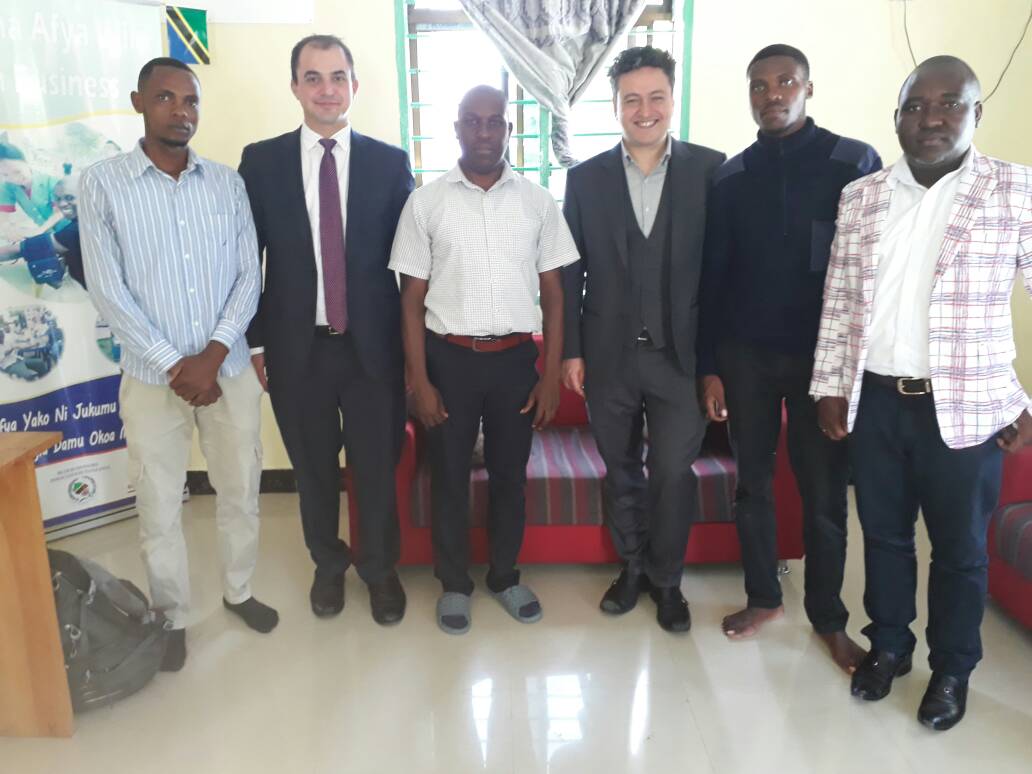 GeoPoll's tweet photo. Ahsante Bwana Willfredius M Rutahoile-Owner and CEO of Radio Maisha Dodoma @MaishaFm  for meeting with our team and giving us a tour of your studios #RadioMaishaTanzania #GeoPollTanzania https://t.co/psXShpPHNk
