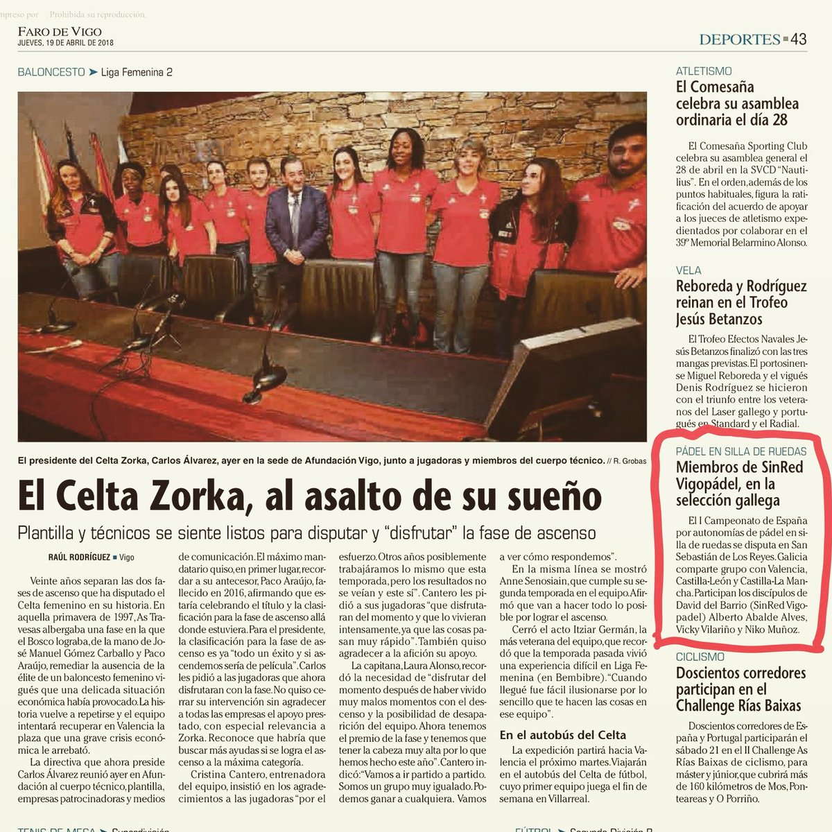 Los discípulos de <a href="/Daviddelba/">David del Barrio</a> de <a href="/sinredvigopadel/">SinRed Padel Vigo y Padel Murcia ♿🎾</a> empiezan a ser foco de atención....
Este fin de semana I Campeonato de España de selecciones Autonomicas ♿🎾💪
<a href="/FEDEDDF/">FEDDF</a> <a href="/fgpadel/">Federación Gallega de Pádel</a> <a href="/fgda_gal/">FGDA</a> <a href="/dxtadaptado/">dxtadaptado.com</a>