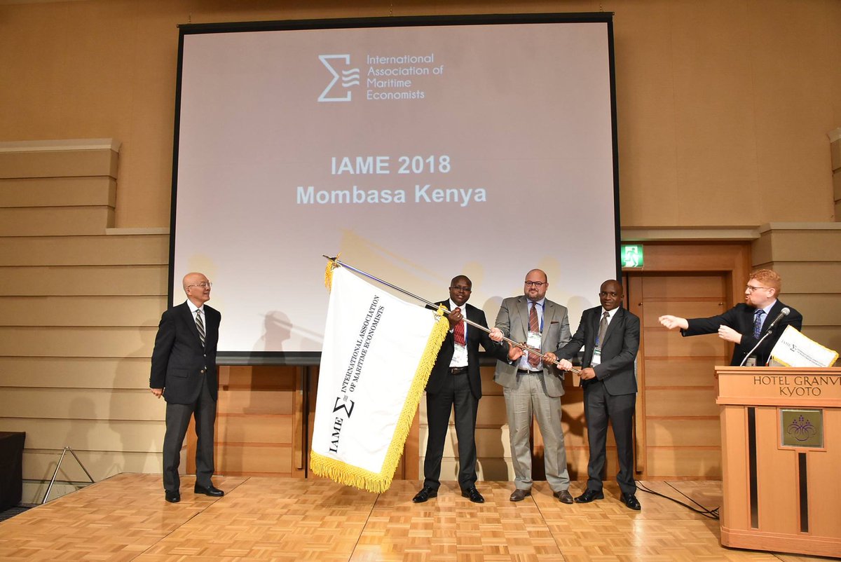IAME 2018 (@iamekenya2018) on Twitter photo #tbt <a href="/kenya_ports/">Kenya Ports Authority</a> delegation presented with the conference flag during #IAME2017 in June 2017 in Kyoto #tbt <a href="/kenya_ports/">Kenya Ports Authority</a> delegation presented with the conference flag during #IAME2017 in June 2017 in Kyoto