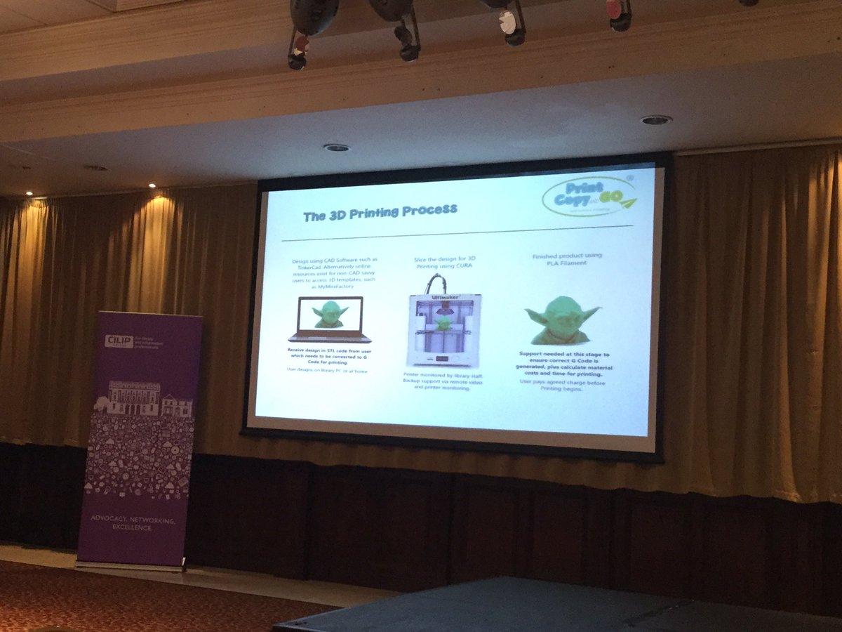 CILIPIreland's tweet image. @SurfBoxEurope can offer 3D Printing to public libraries #CILIPIreLAI18 Visit their stand to find out more during teabreak