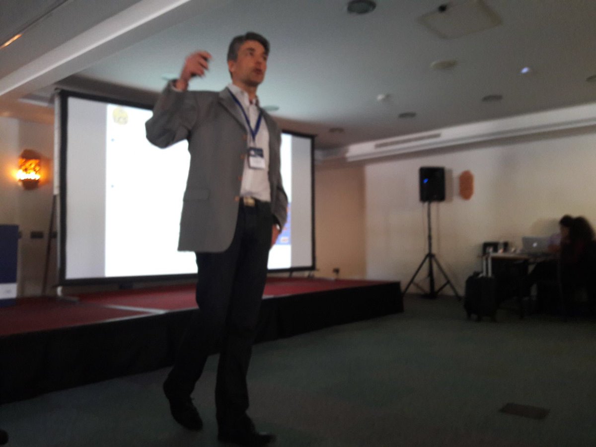 VIOperando's tweet photo. Interesting talk from @labo_lcs Guillaume Clet on #membranes for gas #separation https://t.co/MQUAw5j5Wv