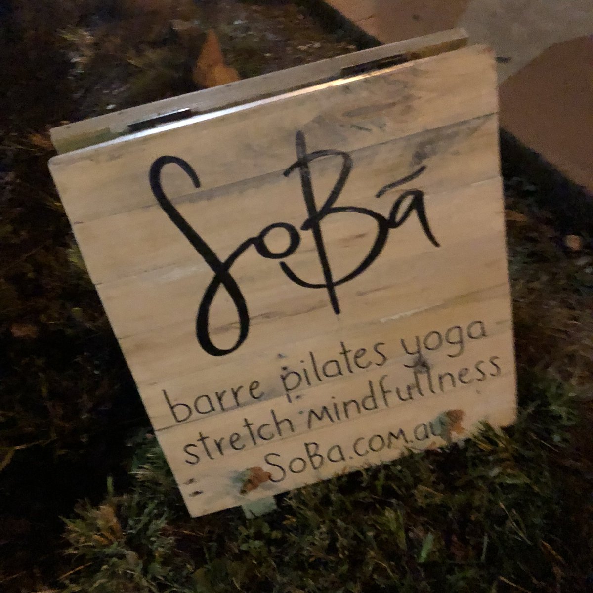 RudiLandmann's tweet photo. Day 1 of the SoBā Dare: stretch class which was so delicious... that I fell asleep at the end! Feeeels soooo goood! #stretching #wearesoba #createyourstate #sobadare https://t.co/ySQlVCj2Su