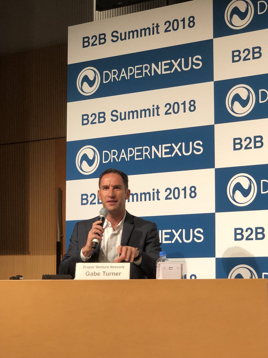 TetsuNakagaki's tweet photo. Wavemaker(Singapore), Dalus(Mexico), Blume(India), and Gave (Draper Venture Network)
「グローバルVCが見るB2Bトレンド」
#B2BSummit2018
#DraperNetwork #drapernexus https://t.co/CzJPnqSTXA