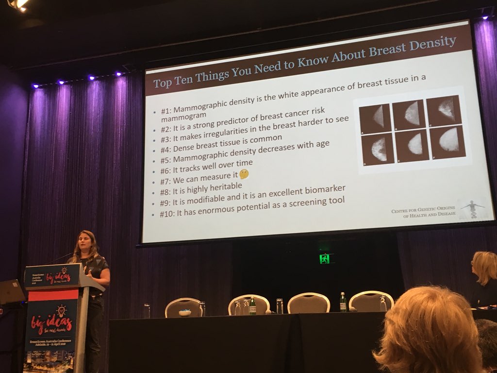 WendyIngman's tweet photo. Jennifer Stone: Patient experience of #BreastDensity notification in Western Australia, survey results. Exploring knowledge and desire to know. #2018bsaconf https://t.co/1TK2LVX0Ay