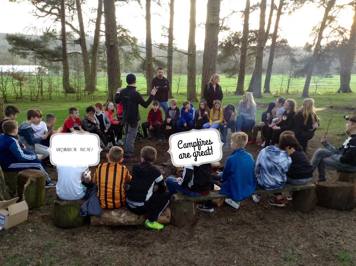 Year 6 parents want to know how your child is doing at Peat Rigg? They're having a great time!
1) All settled in.
2) Already completed some challenges. 
3) Had marshmallows around a campfire.
4) Slept well.
5) Now for the real challenge - waking them up!