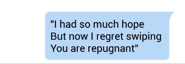 #tinder #bumble #datingfail