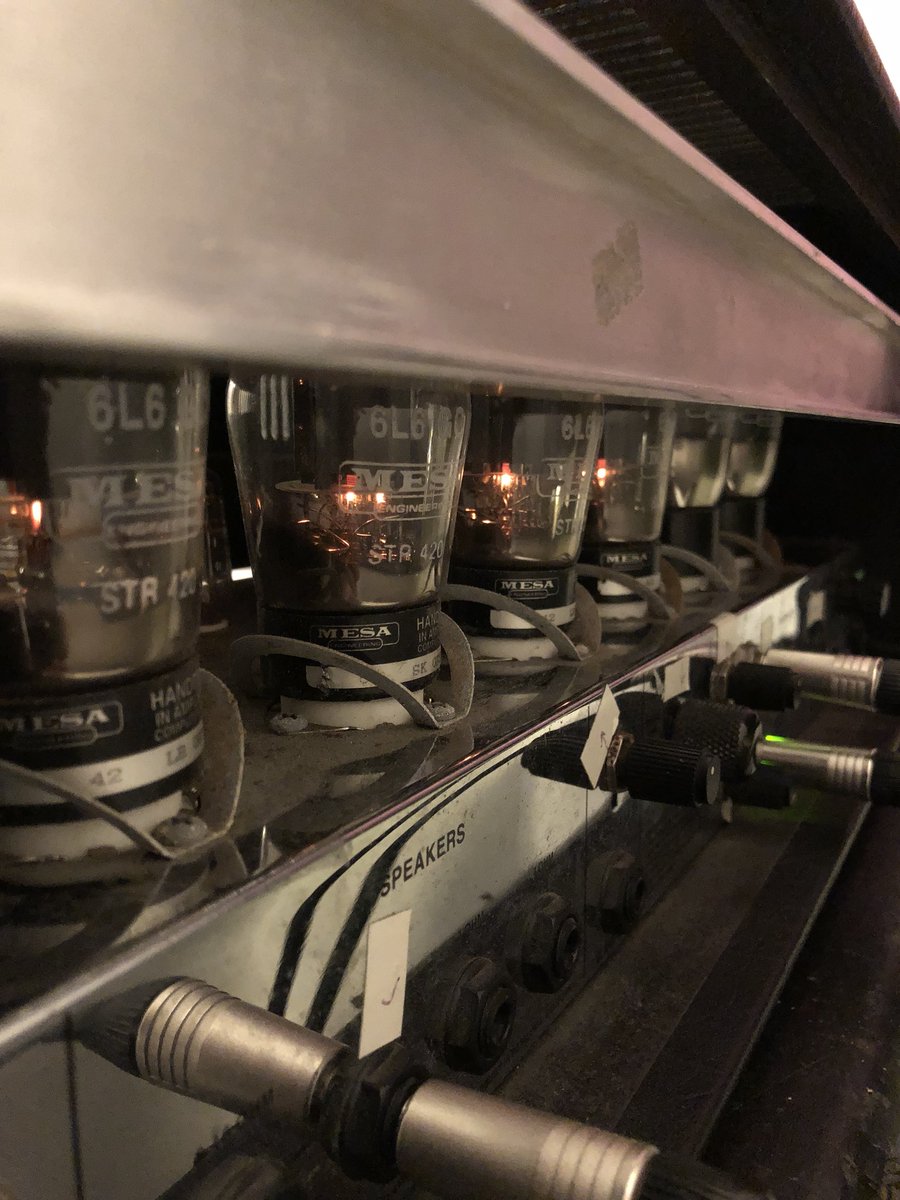 russnettle's tweet image. Dusted off my old mk1 Mesa boogie dual rec last night. Sounded great with a Tube screamer. #mesaboogie #dualrectifier #blackfacemesa