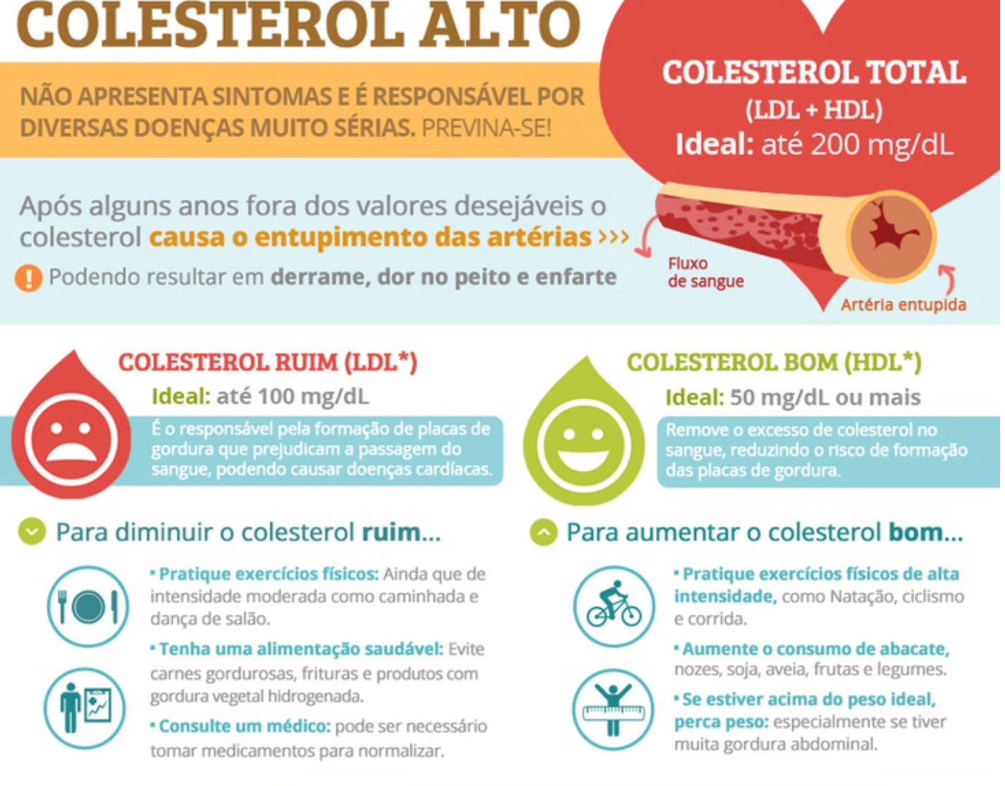 Anemia y colesterol alto