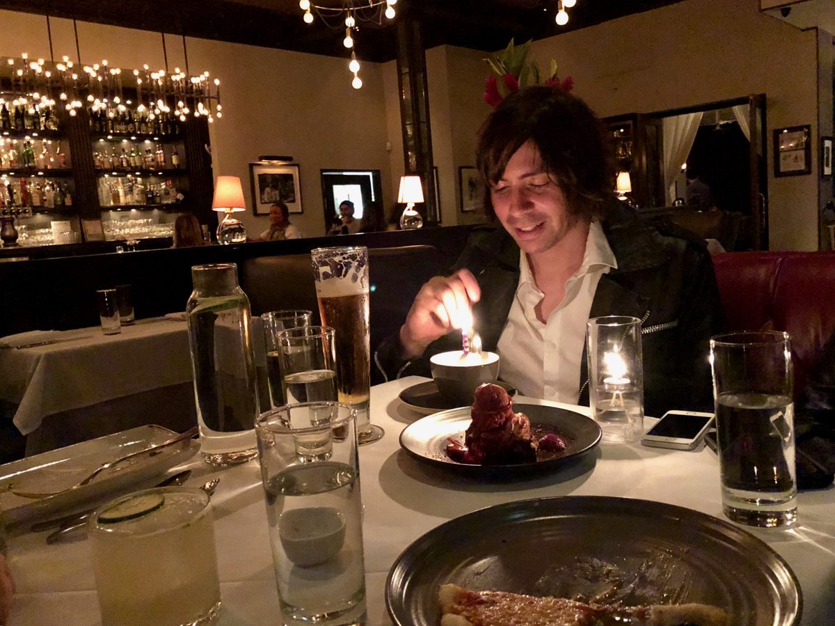 TimJarzabek's tweet photo. Only way to celebrate my birthday! Crossroads has the greatest dessert @Crossroads @travisbarker https://t.co/uCr3s6lv2y