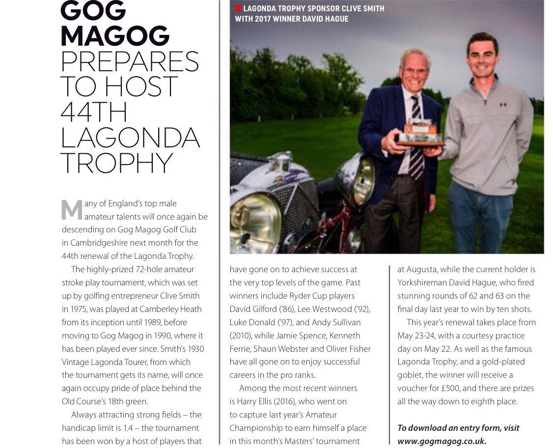 Lagonda Trophy tweet media