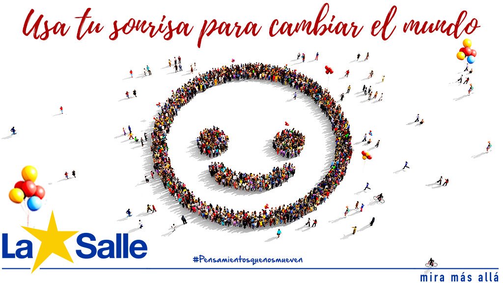 EPLaSalle's tweet photo. Etimológicamente, educar, en una de sus acepciones, significa sacar lo mejor de uno. En #LaSalle educamos para hacer un mundo más justo e igualitario, un mundo más alegre y en Paz. #Pensamientosquenosmueven #MiraMásAllá #TuAlegríaLaMía https://t.co/5pbNBCuRHM