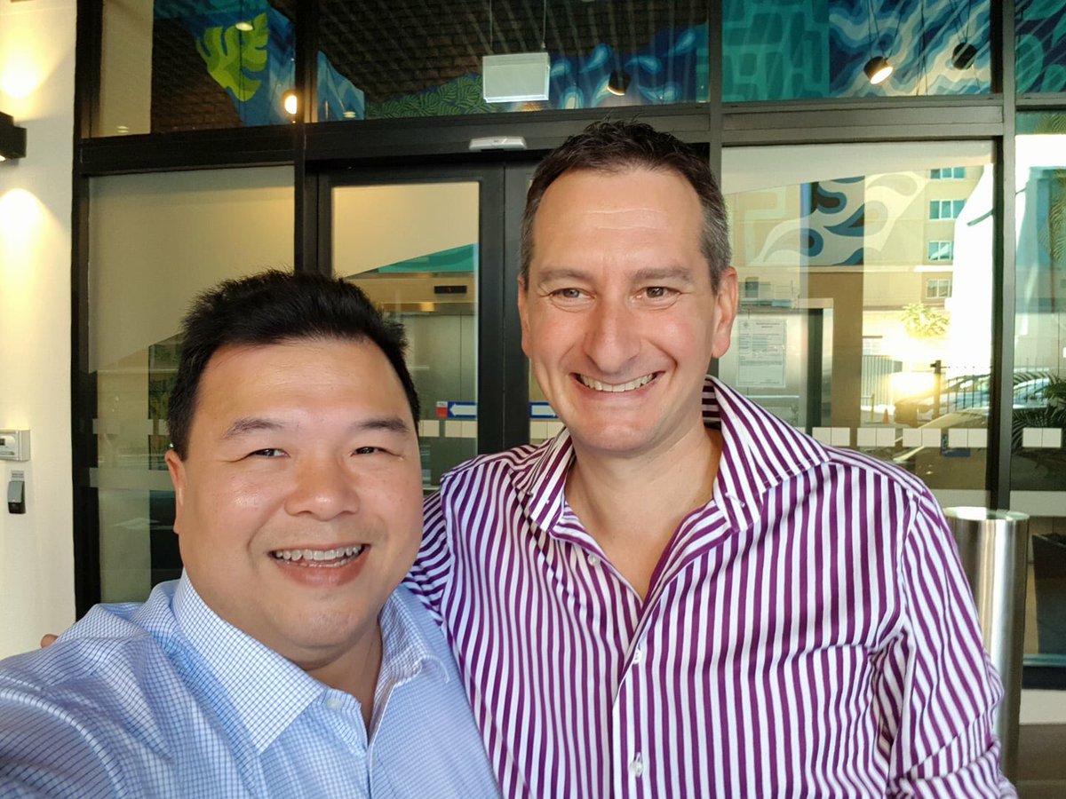 ATECtoday's tweet photo. Edwin Kwan WelTravel MD & ATEC Board Member has been working hard at #ATE18 & has to be the most active in Social Media @TourismAus Thanks Edwin for the great pics 🙏 ⭐️⭐️⭐️⭐️⭐️ https://t.co/Q6K3IRPEos