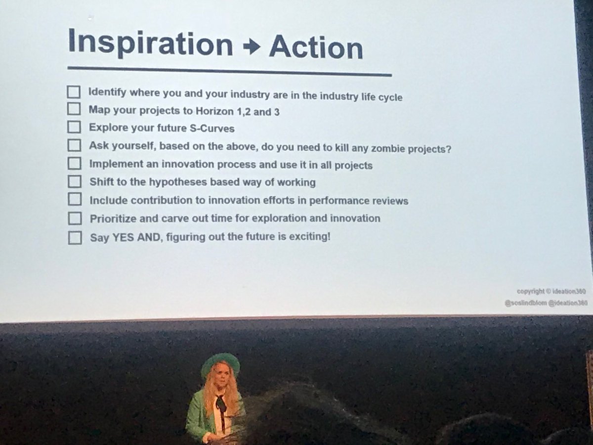 Joross33's tweet photo. We need more ‘yes ands’ #innovation #DTS18 by prioritising what the business needs (Horizon 1) with the excitement and vision Horizon 3. Planning to get from where we are now to where we want to be. Great talk #Ideation360 https://t.co/L1E3ct40by