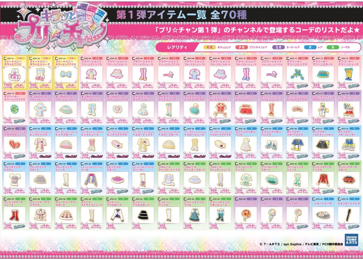プリチャン☆ヘアアクセ一覧 吹っ飛ば|プリパラ プリチャン☆ヘアアクセ一覧 吹っ飛ば|プリパラ